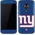 NFL New York Giants Large Logo Moto E5 Play Skin